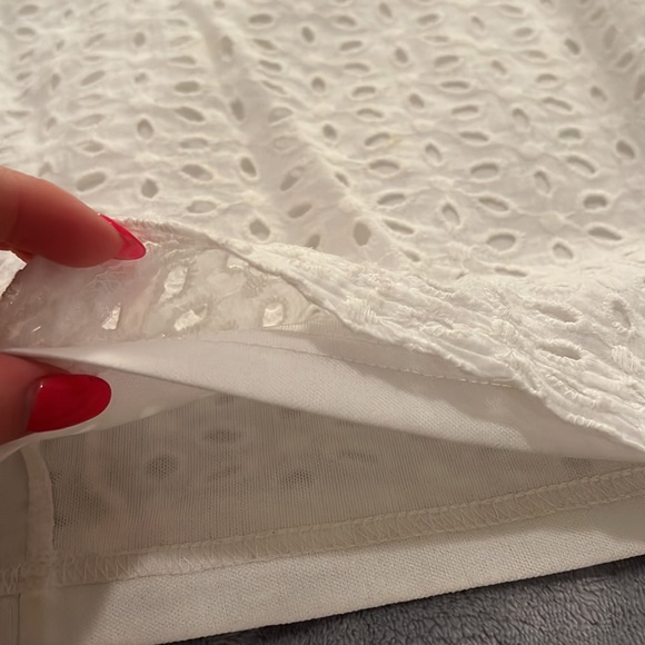 white mini dress - Picture 3 of 3